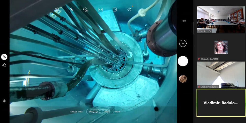 Participation in the Aix-Marseille University MOBIL-APP project – remote measurements with a fission chamber in the JSI TRIGA reactor